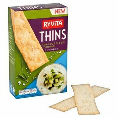 Picture of RYVITA THINS ROSEMARY SEA SALT 125GR